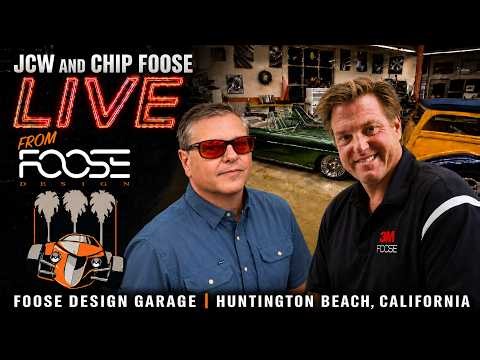 JCW SHOW LIVE with Chip Foose @ Foose Design in Huntington Beach California - 8/8/2026