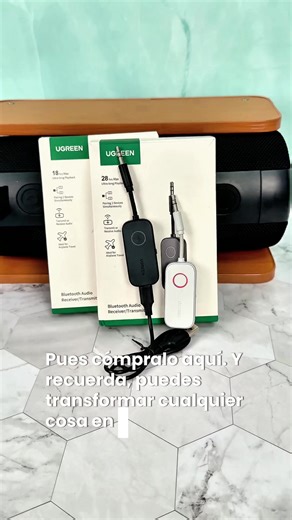 Convierte bocinas viejitas en Bluetooth al instante