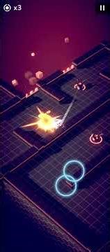 The Indestructible ball | Flamingcore mobile gameplay walkthrough Lazerhell #shorts #games