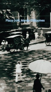Plaza Goiti, Manila #PlazaGoiti #oldmanila #philippines #history #facts #factsdaily #fbreels #reels #reelschallenge #reelsviral #viral #trending #fyp #foryou #factsZero #kulturangFilipino #culture #philippineart #pinas | FACTSZERO