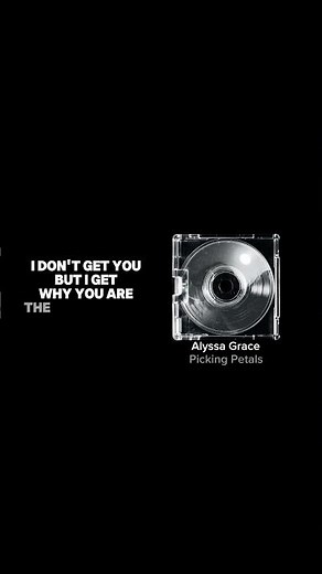Alyssa Grace - Picking Petals #cdplayer #foryou #lyrics #alyssagrace