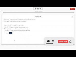 HTML5 - The Language Assessment| Infosys Springboard Answers Revealed #infosys