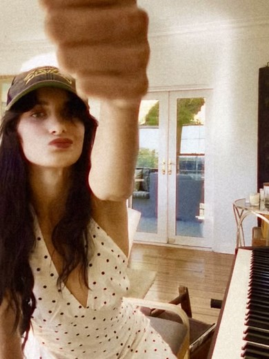 Audrey McGraw on Instagram: "Eagles cap, polka dot dress, and some more music…"