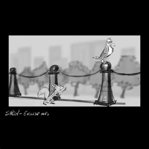 The Nut Job 3 - Storyboard - Surly Looking Hazel (No Edited For Diálogo)