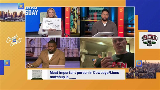 Whiteboard Wednesday: Most important person in Cowboys-Lions matchup? 'GMFB'