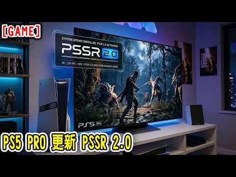 [GAME] PS5 PRO 更新 PSSR 2.0 與開啟功能