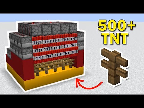 How to build Fence TNT Cannons in Minecraft