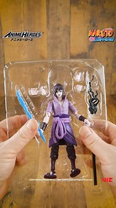 2.1K views · 30 reactions | Anime Heroes Sasuke Uchiha (Rinnegan / Mangekyo Sharingan Version) figure comes with 2 additional sets of switchable hands and even an effect part! Play and display him with the rest of your NARUTO collection today! #NARUTO #Anime #ActionFigures #Collectibles | Bandai Namco Play | Facebook