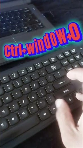 "How can we open the keyboard on our laptop's desktop?" by shortcut key #computereduca #usefulltips