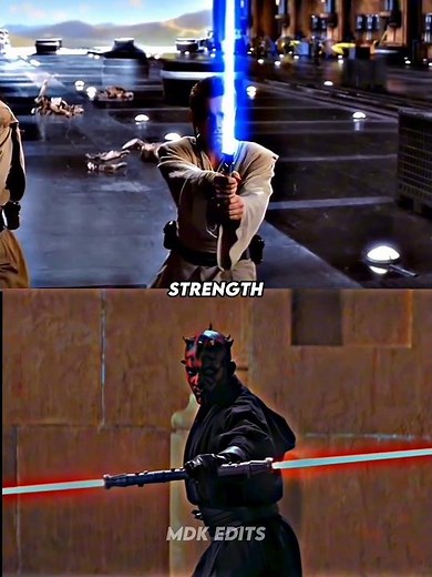 Obi-Wan Kenobi vs Darth Maul(both TPM) #starwars #vs #1v1 #shorts #ahsokaseries