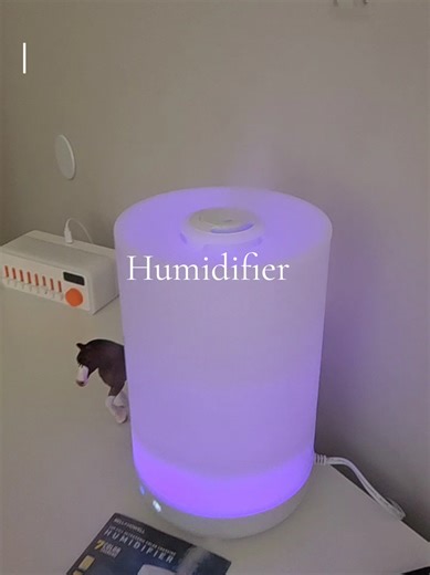 Absolutely obsessed with this humidifier ans how powerful it is!! #humidifier #productsyouneed #tiktokshopcreatorpicks #toppicks #nightlight