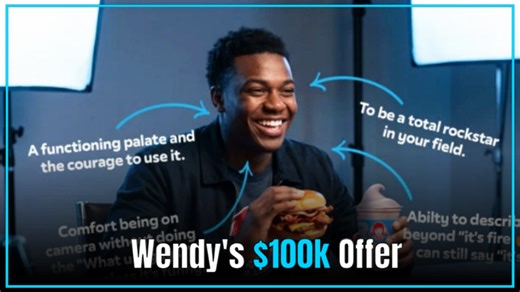 Wendy’s will pay you $100K to be their new chief tasting officer