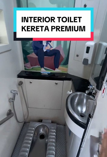 Premium Train Toilet Interior Design Insights