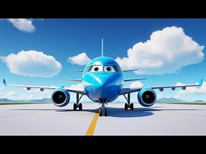 The Airport Song with Talking Airplanes | Fun Kids Song | Magical Airport Adventure