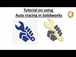 Tutorial on using Auto tracing in Solidworks.
