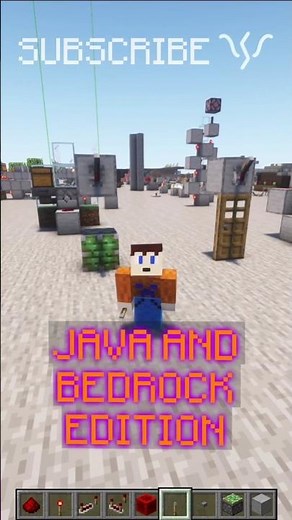 Differences in JAVA VS BEDROCK EDITION REDSTONE!? | Redstone with PsiVolt #minecraft #redstone