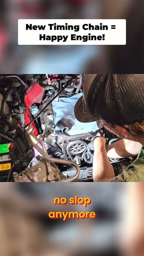 Installing New Timing Chain 5.2L V8 #diymechanic #diyautorepair #diygarage #jeep #grandcherokee #zj