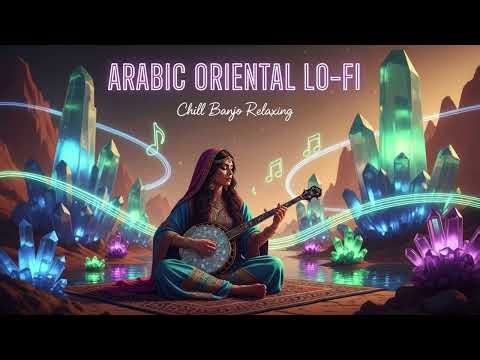 1 Hour Arabic Lo-Fi Remix | Banjo Relaxing Beats & Chillwave Night Vibes