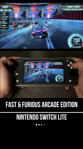 Fast & Furious Arcade Edition Nintendo Switch Lite Gameplay