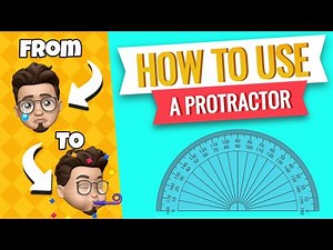 Measuring Angles with a Protractor - FULL LESSON, PRACTICE PROBLEMS, AND SOLUTIONS!