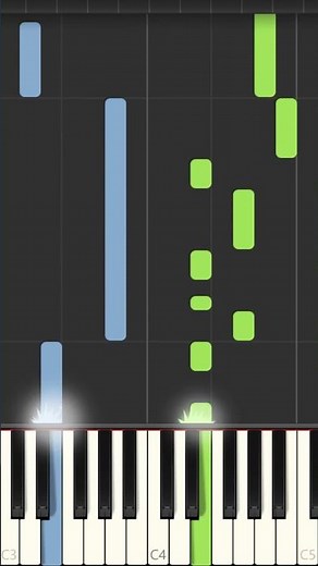 Muppet Babies Theme Song Piano #shorts