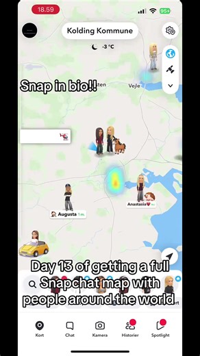 Exploring the Snapchat Map on Day 13