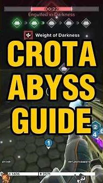 Crota's End ABYSS Encounter GUIDE First Encounter