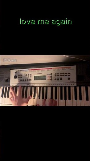 love me again #piano #music #pianoplayer #pianotutorial #pianocover #pianomusic #cover #tutorial