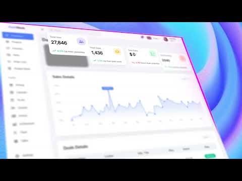 After Effects UI Animation | Office Dashboard Animation | Motion Graphics