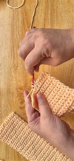 Easy Rectangle Crochet Bag (WIP) 🧶
