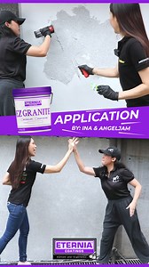 Effortless EZ Granite Installation with AngelJam & Ina of GLI Construction Services✨🏗️ 🛠 Application Steps: 1️⃣ Prep Like a Pro: Before applying EZ Granite, ensure a solid base by using Fortress Deco Quartz Primer and Mojave Elastomeric Paint for superior waterproofing. 2️⃣ Perfect Your Coverage: 1kg of EZ Granite = 1sqm of flawless wall or floor coverage. 3️⃣ Seal the Deal: Let it cure for a full day, then lock in durability with Fortress Nano Sealer for long-lasting protection. 🔥 Why Choose