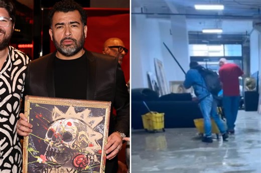 Artist claims burst water pipe ruined $25M in paintings — and insurance company is only offering $9K