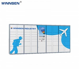 [Hot Item] 24 Hours Available Airport Electronic Locker for Delivery Service