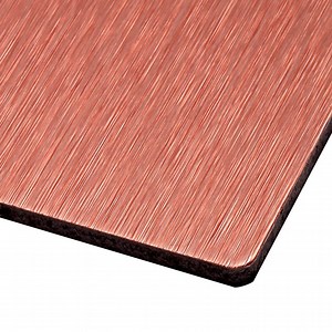 [Hot Item] ACP Rose Gold Color Brushed Acm Panel Aluminum Composite Cladding