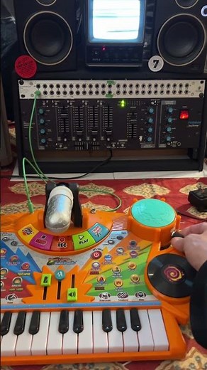 VTech KidiJamz ⚡️🎶🔊 #circuitbending #modifiedtoys