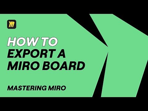 How to Export Your Miro Board – Quick and Easy!