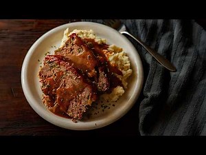 Classic Southern Meatloaf | Easy Old-Fashioned Meatloaf Recipe with Glaze