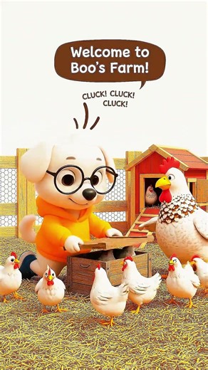 Boo’s First Chickens on the Farm! 🐔🌾