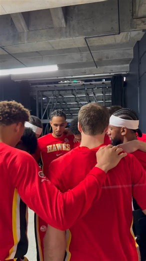 The pregame Ca-Caw is so fun 🗣️🦅 | Atlanta Hawks