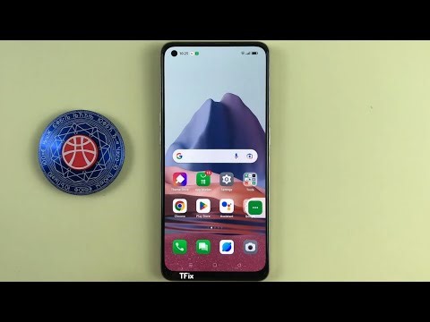 How to change the accessibility button size, position, opacity on OPPO Reno7 Android 13