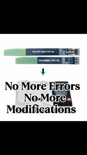 F64 UFS EMMC ISP FPC V2 NO MORE MODIFICATIONS #flash64 #isp ​ #UFSHSG1Cable​ #F64eMMCFPCV2