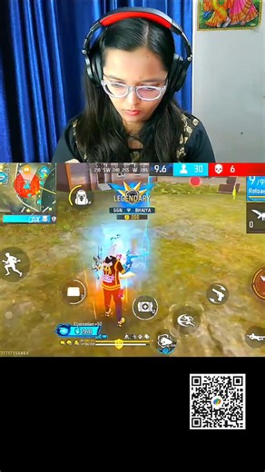 Free Fire : 1v4 Revenge Successful 💀 Girl Live Streamer #freefire #shorts #girlgamer #verticallive