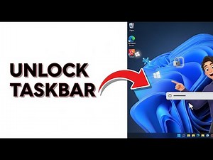 How To Unlock Taskbar Windows 11
