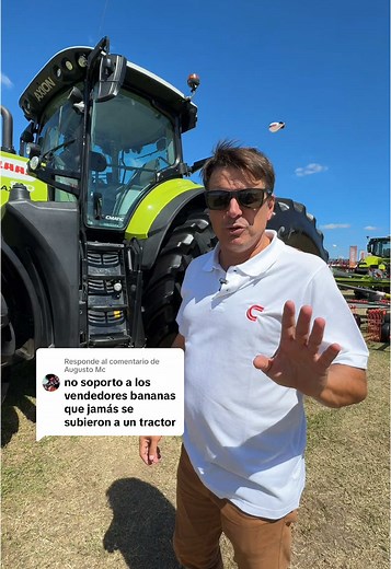 Respuesta a @Augusto Mc ES HUMOR!! 😂💚 #tractor #tractores #campo #agro