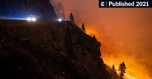 Evacuations Ordered Near Lake Tahoe as the Caldor Fire Chokes Region