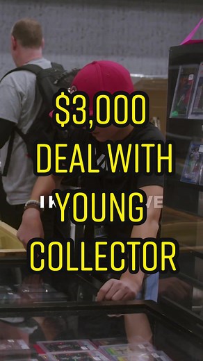 Negotiating Sports Cards Deals with a Young Collector