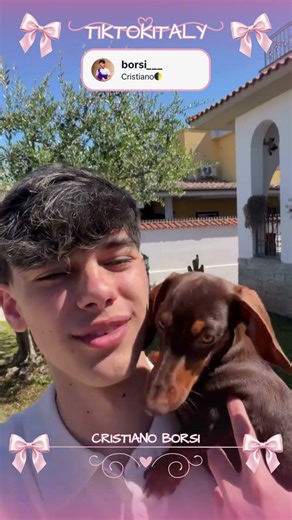 CRISTIANO BORSI... HAPPY EASTER FROM HIM AND LILLI! #shorts #tiktok #foryou #neiperte