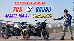 2.9K views · 22 reactions | New Tvs Apache 160 4v USD Forks Vs New Bajaj Pulsar N160 Detail comparison, Price and features #tvs #apacheusd #apache1604v #bajaj #pulsarn160 #comparison #kscvlogs | Ksc vlogs | Facebook