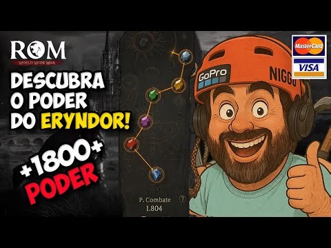 ERYNDOR - ISSO VAI FAZER VOCÊ GANHAR 1800+ DE PODER NO NOVO NFT ROM:Remember Of Majesty