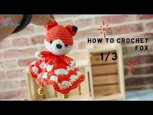 #170 | How To Crochet A Fox Amigurumi (1/3) | DIY Animal Amigurumi | Free Pattern | AmiguWorld